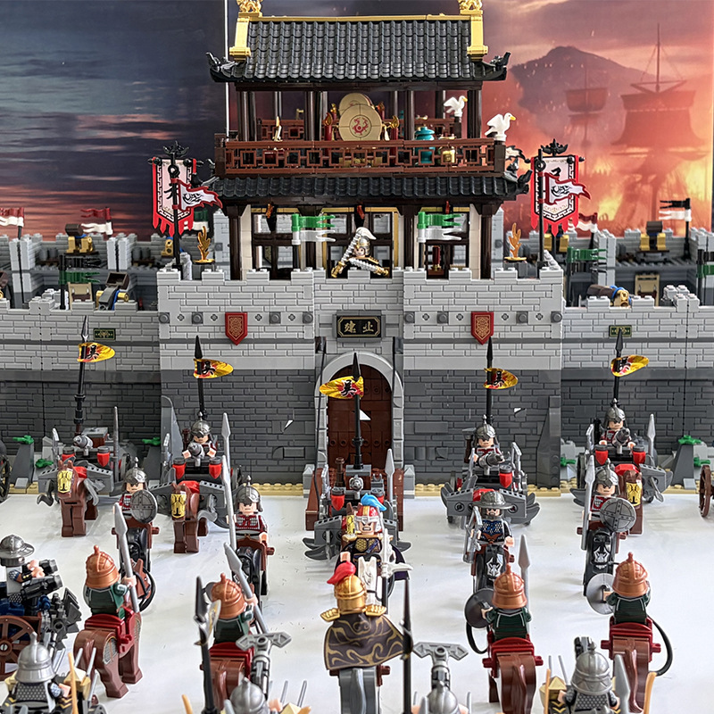 Diku Three Kingdoms Xiaoxia Yanyi City Ancient Soldier Zhuge Liang Assembly Toy Building Blocks Minifigure Zhao Yun Five Tigers Generals Diku Three Kingdoms Xiaoxia Yanyi City Ancient Soldier Zhuge Liang Assembly Toy Building Blocks Minifigure Zhao Yun Five Tigers Generals