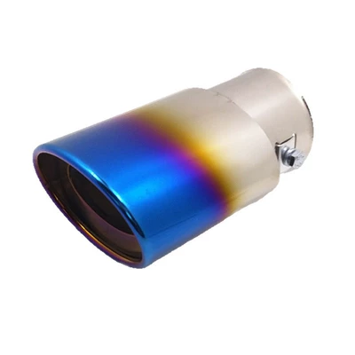 titanium blue tail throat, Car muffler