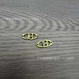 新款服装金属标牌标识牌铭牌锌包包鞋手缝合金辅料压铸logo箱包标