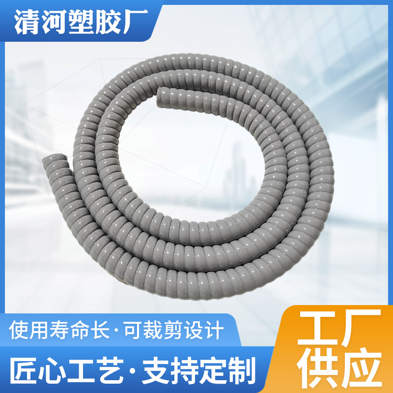 内径16mmPVC缠绕抗压波纹空调保温管排水管