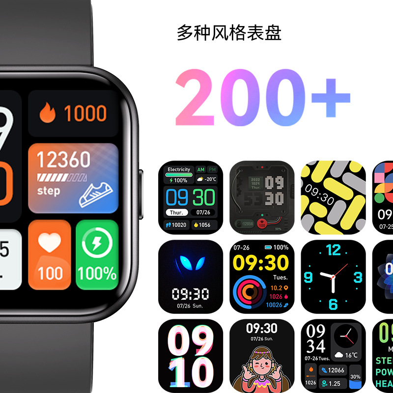 Runmefit GTS6 reloj inteligente de medición de la presión arterial reloj inteligente