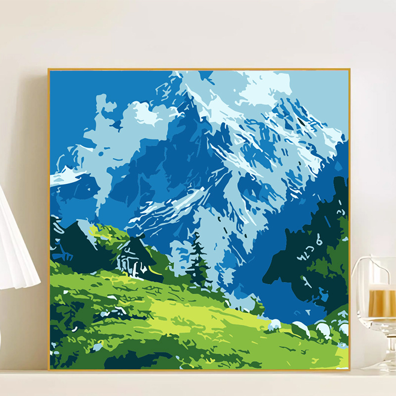 LL100 / 20*20CM（画笔+颜料+绷好内框）