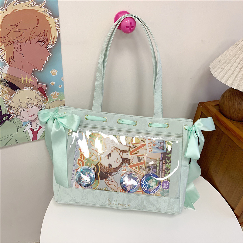 メーカー新作リボンシンプルカジュアルレディースバッグ通勤バッグハンドバッグショルダーバッグ斜め掛けバッグ女性用バッグ|undefined