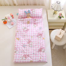 外贸三丽鸥A类母婴睡袋儿童防踢被婴儿秋冬纯棉可机洗午睡盖被