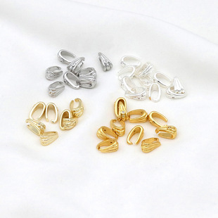 ��ɫ18k����Q�y�荹��ӿ۰��������������A��DIY�ֹ��Ʒ���