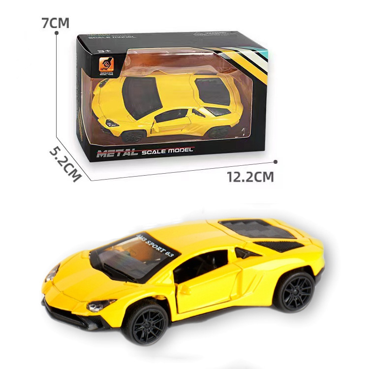 合金車のおもちゃの男の子の車の模型の子供のおもちゃの車は合金の車の模型の小型車の金属のスポーツカーの置物をシミュレーションします。|undefined