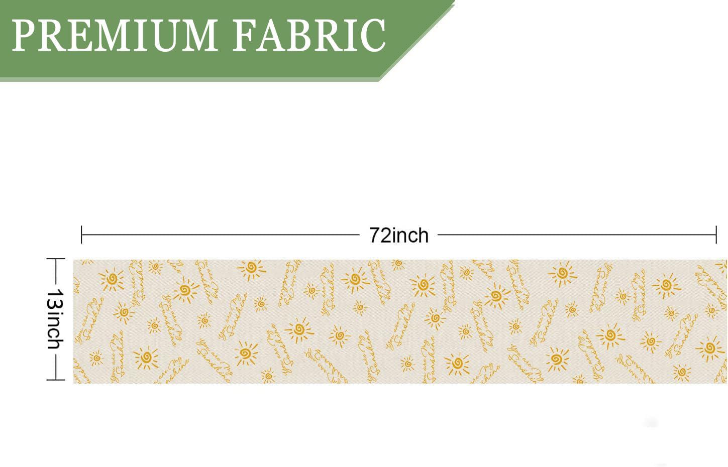 90g Weight Tablecloths Home Textiles & Decor Type Linen Material Letter, Fruit, Flower Pattern Simple Style Style Simple Style Letter Fruit Flower Linen Tablecloths 25