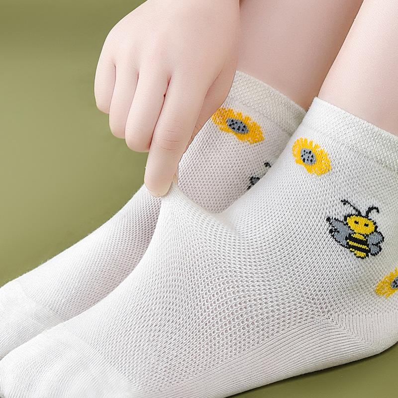 summer breathable children's socks for men and women for students