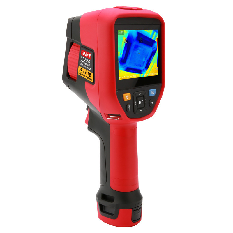 优利德工业品UTi256G红外热成像仪地暖配电柜电机发热巡检热像仪