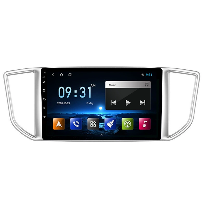 Подходят для Dongfeng Fengxing Lingzhi M5 2017, Android мультимедийная магнитола с большим экраном, центральный блок управления, GPS-навигатор