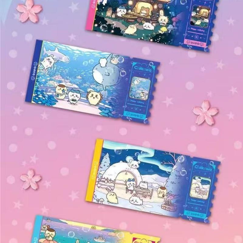 Mikage Ikawa レーザーチケットカード Uzachi Xiaoba アニメ周辺カード ホットセール子供用コレクションカード|undefined