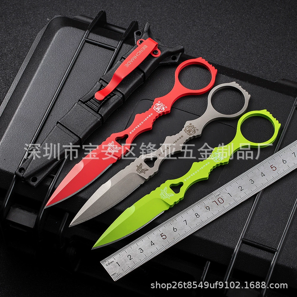 Трансграничный хит продаж Benchmade Butterfly 176, маленький прямой нож, коготь, нож, нож для кемпинга, уличный нож