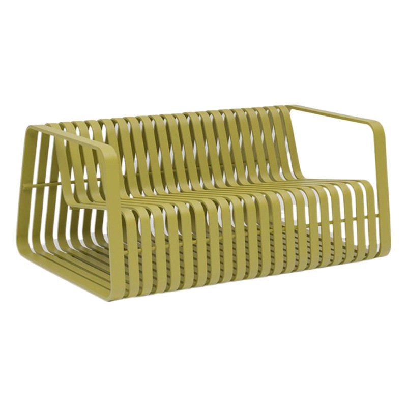 Sofá de aleación de aluminio combinación de mesa de té impermeable solar patio jardín al aire libre hotel piscina al aire libre muebles de acero inoxidable