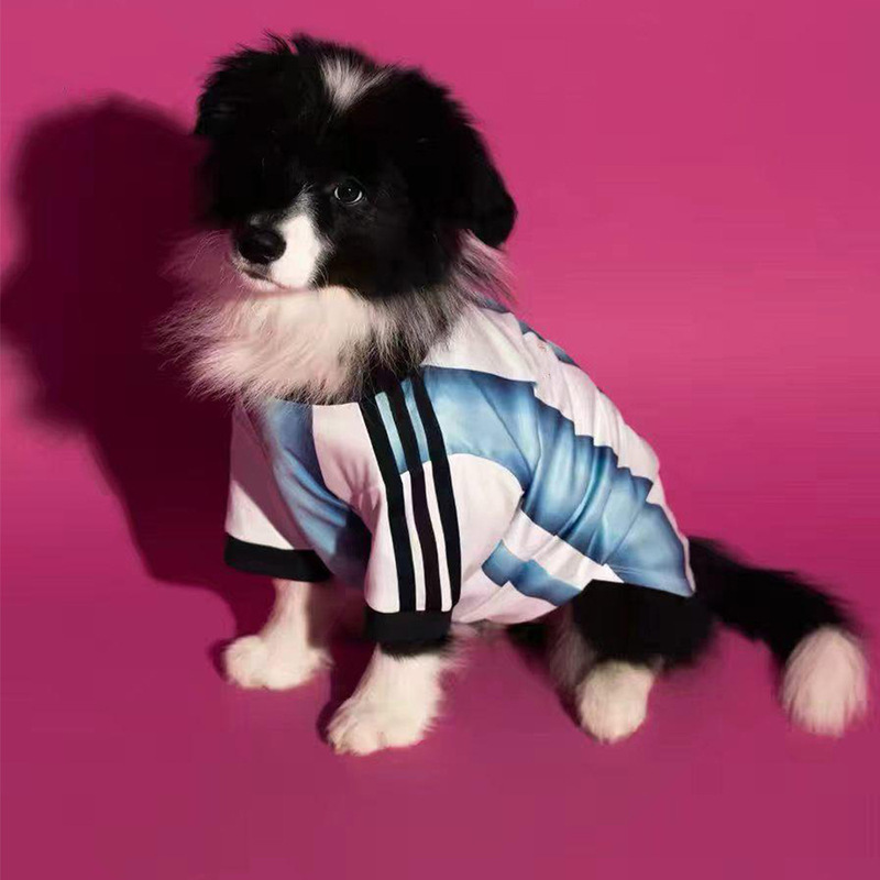 26 World Cup Clothing Vest Dog Clothes for Small, Medium, and Large Dogs, Teddy, Bichon, French Bulldog Pet Supplies, Breathable