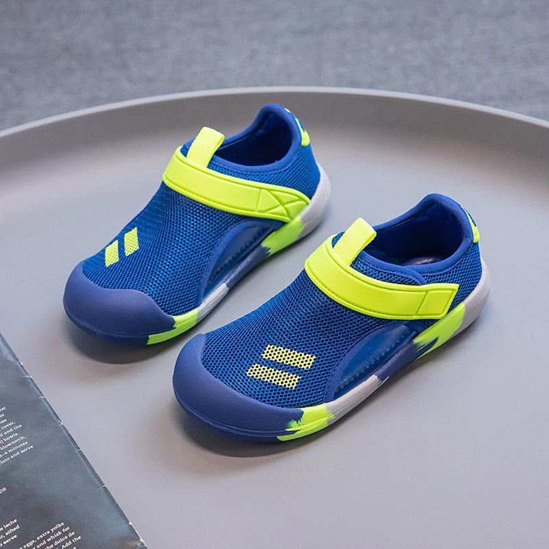 Niños Baotou sandalias de verano 2026 nuevas chicas de moda zapatos de playa suaves zapatos de malla transpirables para niños image 5