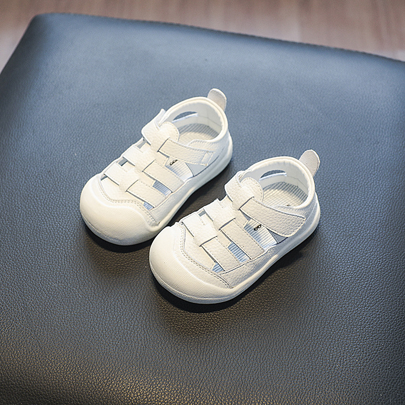 Children's fashionable comfortable non-slip solid color sandals for…