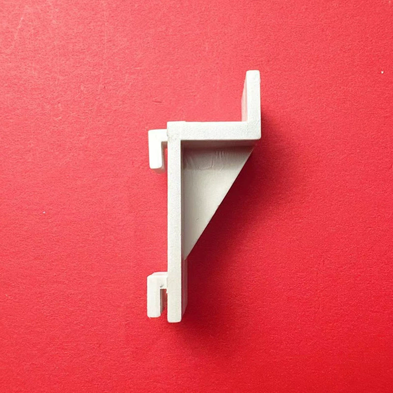 Опора морозильной камеры пластиковая застежка холодильник фитинги ламинарная полка фиксированная полоса отсека коммерческая четыре или шесть дверных крючков