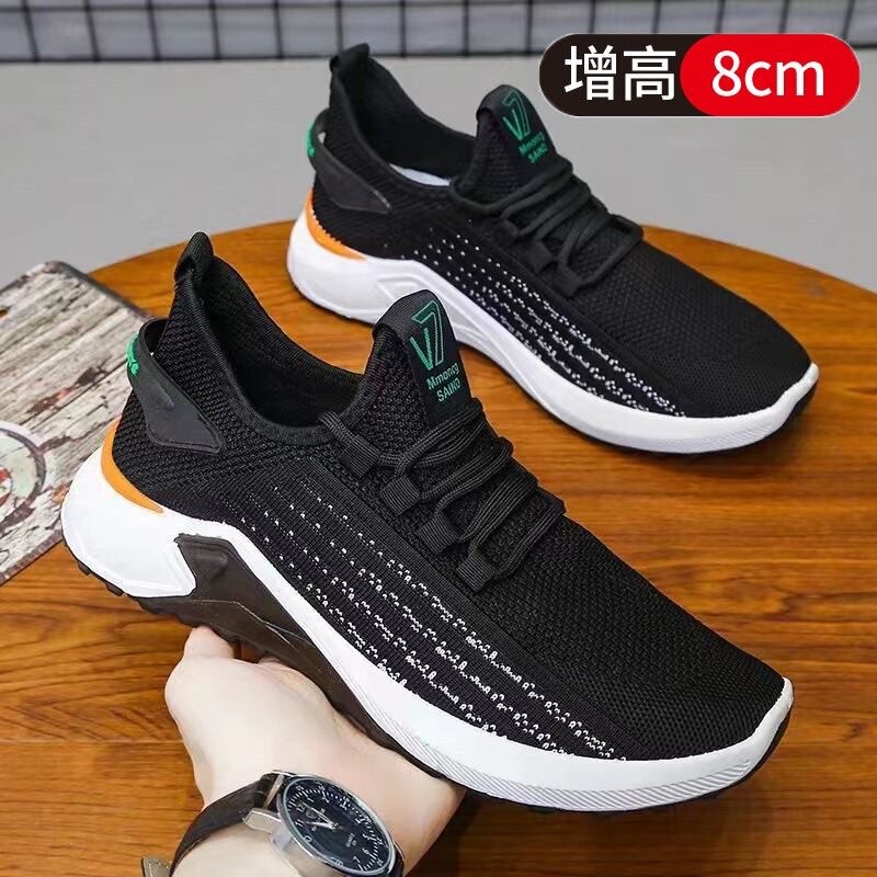 2026 Spring New Men's Shoes, Casual Sports Comfortable Mesh Shoes, Lightweight Running Shoes, Export Wear-Resistant, Non-Slip Soft Soles