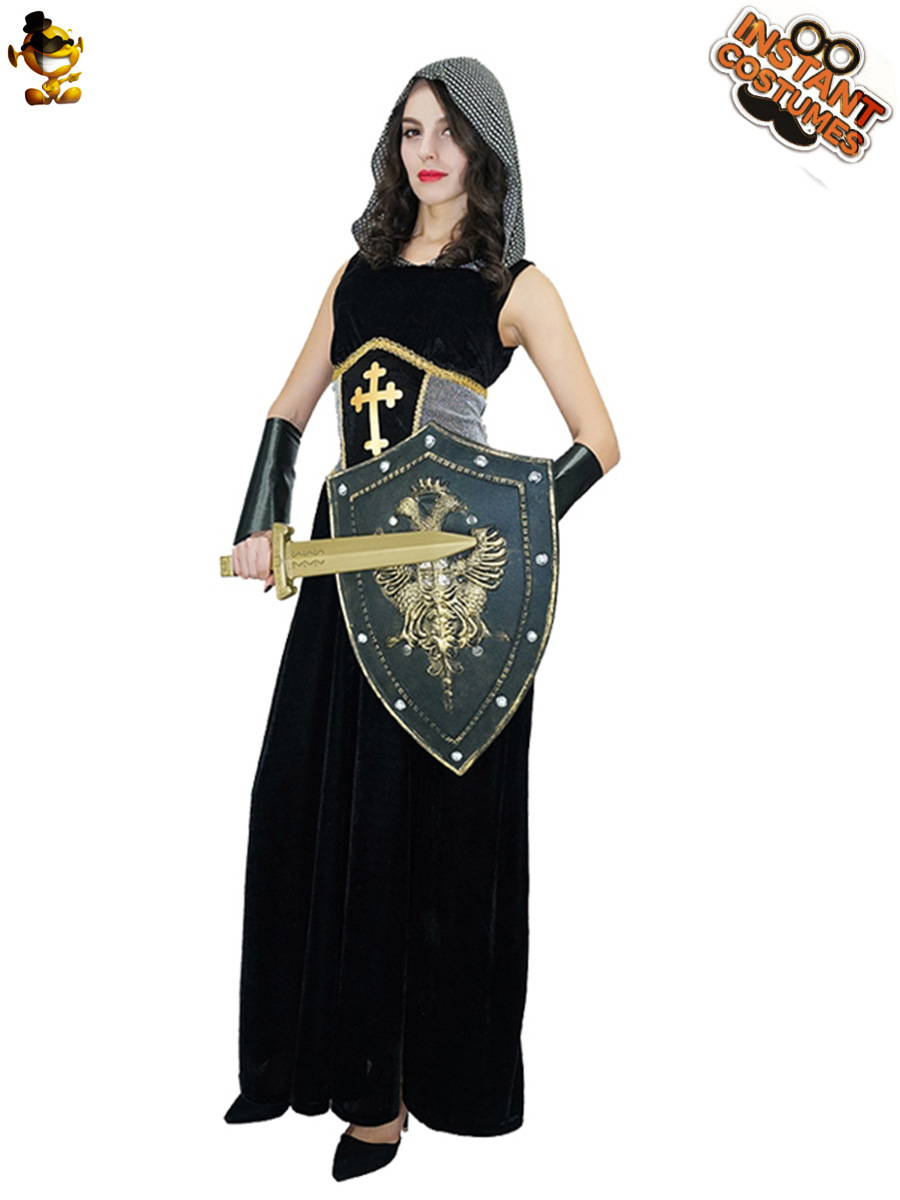 Mujeres adultas de Halloween cruzado juego rol traje europeo Privet stage performance distribución al por mayor