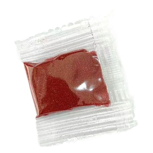 Imitation cinnabar powder purple gold sand bagged fine powder cinnabar powder can hold hollow copper gourd accessories red sand powder stall