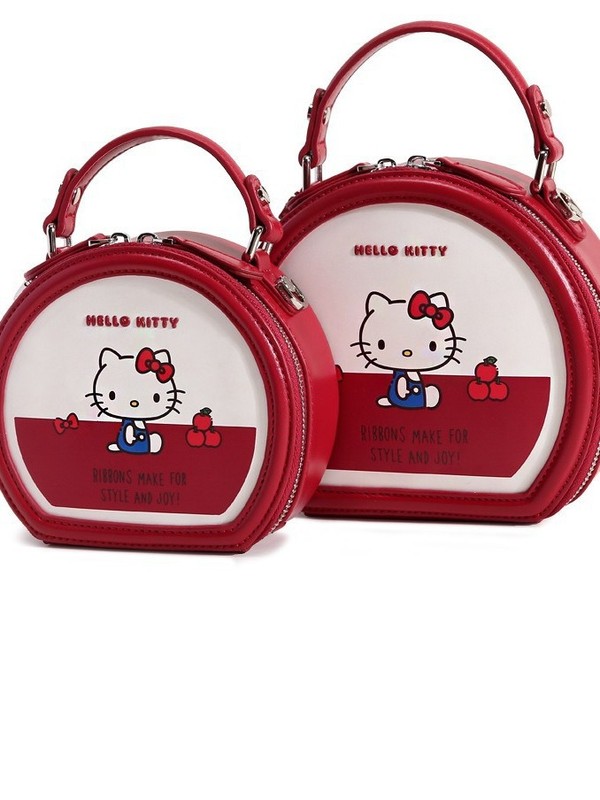 TOUTOU三丽鸥HelloKitty高级感手拎包卡通手机包小圆包单肩斜挎包|undefined