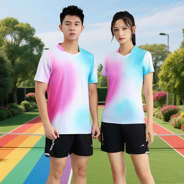 Men's and Women's Summer Quick-drying Badminton Suit Volleyball Sports Short-sleeved Top Pants Sweat-absorbent Table Tennis Clothes Shorts Skirt Men's and Women's Summer Quick-drying Badminton Suit Volleyball Sports Short-sleeved Top Pants Sweat-absorbent Table Tennis Clothes Shorts Skirt