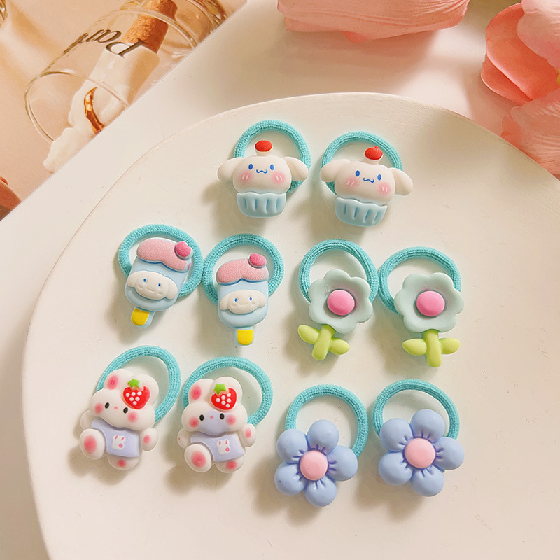 Set, flowered, 10 pieces