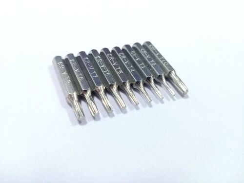 Precision screwdriver bit H4×28mm five-star triangle Y-shaped cross plum blossom 4mm manual bit sleeve