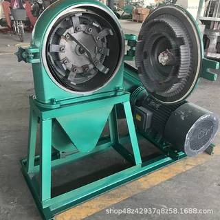 沙克龙无尘麸皮粉碎机 中药材研磨机 自吸式辣椒茴香花椒磨粉机