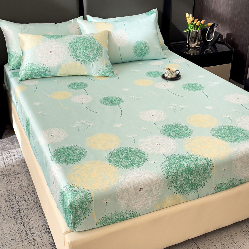 Cama de hielo de verano, cama desnuda de lujo ligera, cubierta de protección de colchón todo incluido, cubierta de cama de hielo lavada con agua. image 17