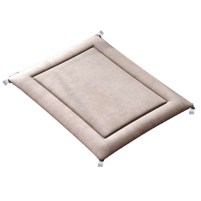 La cama simple para perros de compañía está a prueba de humedad del suelo y la cama universal para perros en todas las estaciones se puede desmontar y lavar la cama plegable para mascotas.