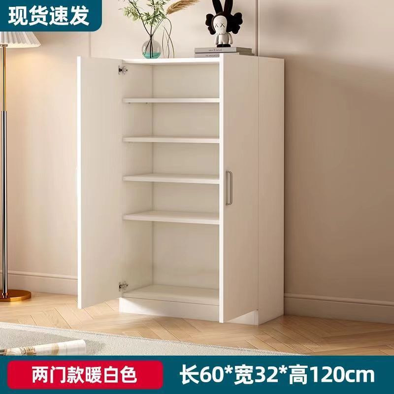 阳台鞋柜现代简约家用门口大容量木质鞋柜女鞋橱收纳多功能门厅柜|undefined