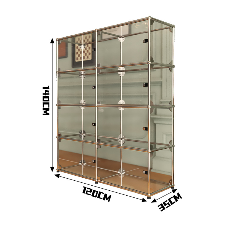 두 배 줄 4개의 층: 120*35*140