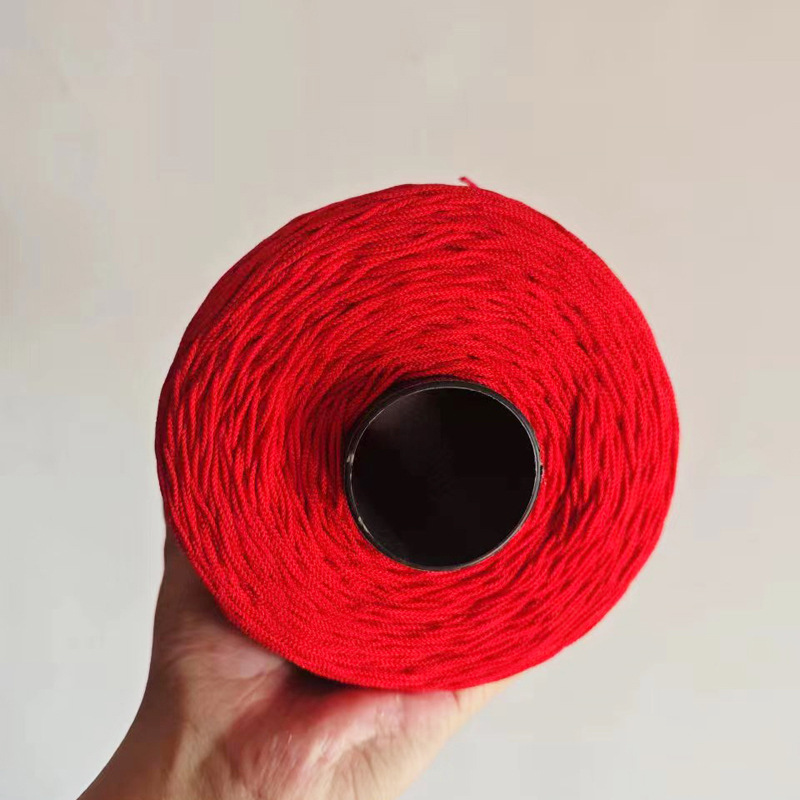 Hilo de algodón de producción en masa de eje súper grande Hilo de cuentas de joyería de cuerda manbo bricolaje cuerda trenzada hecha a mano fuerte resistente al desgaste Hilo de cuentas de Buda