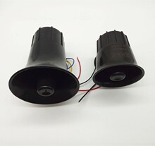 12V/24V倒车请住意喇叭汽车货车工程车真人语音倒车转向提示防X20