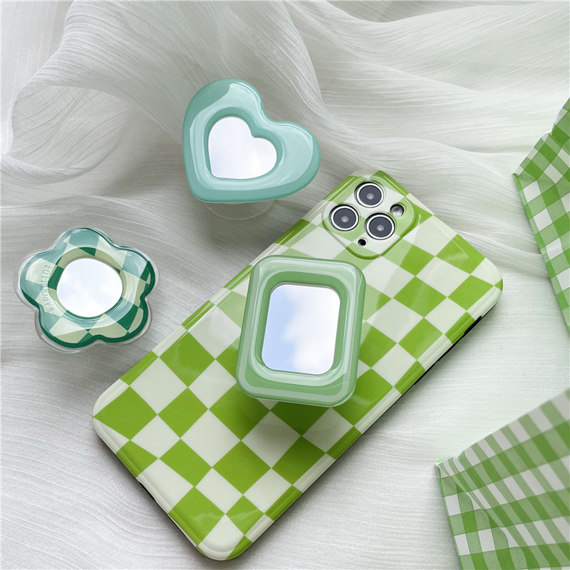 15g Weight Universal Applicable Brands Airbag Bracket Classification Acrylic Material Heart Shape, Flower, Rectangle Pattern Cute Style Heart Shape Flower Rectangle Acrylic Cute Universal Airbag Bracket 1