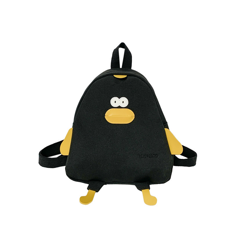 Dibujos animados de los niños lindo pollo mochila de lona viaje medio y grande niños mochila kindergarten Escuela Primaria estudiante mochila