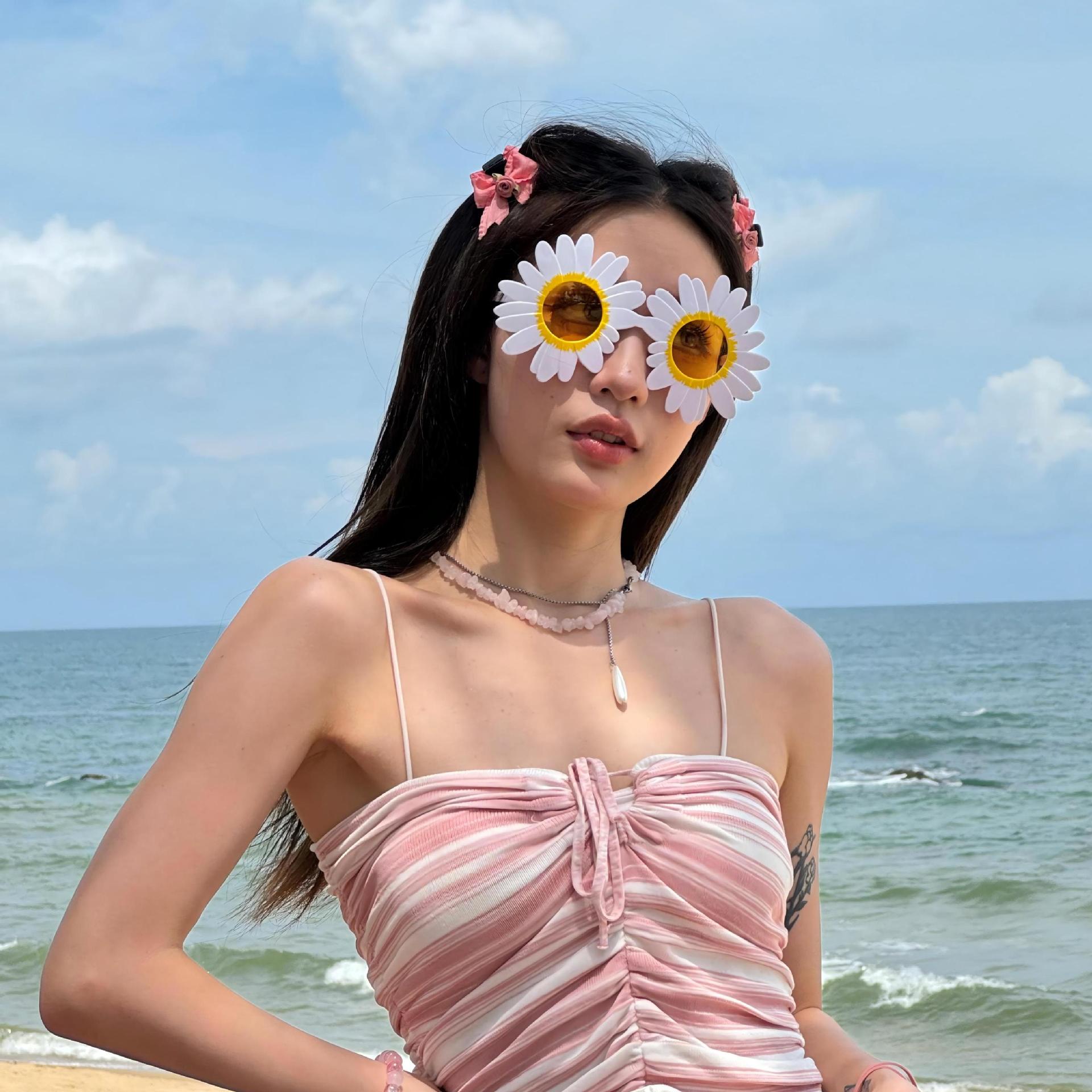 栀子花眼镜
