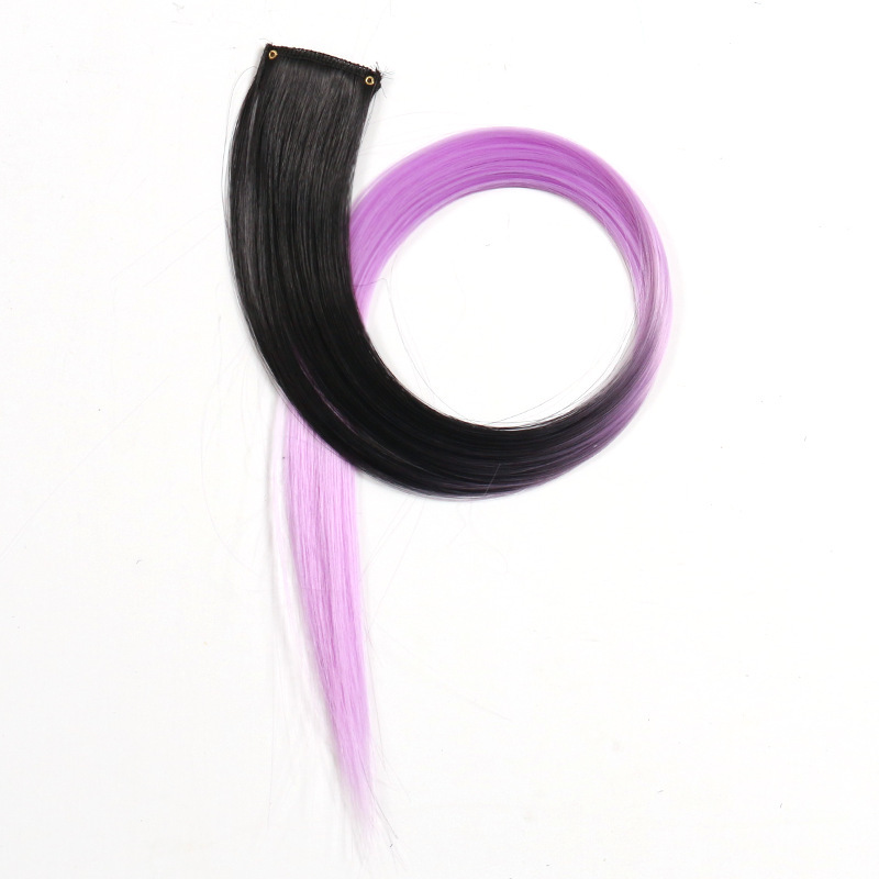 Perucas de color teñido bicolor tricolor orejas teñido una pieza de teñido extensión de cabello fábrica de pelucas en stock al por mayor