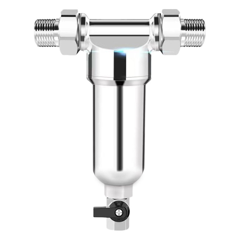 Alemán KF kangfan Filtro frontal hogar de acero inoxidable de gran flujo de lavado purificador de agua de acero inoxidable para toda la casa