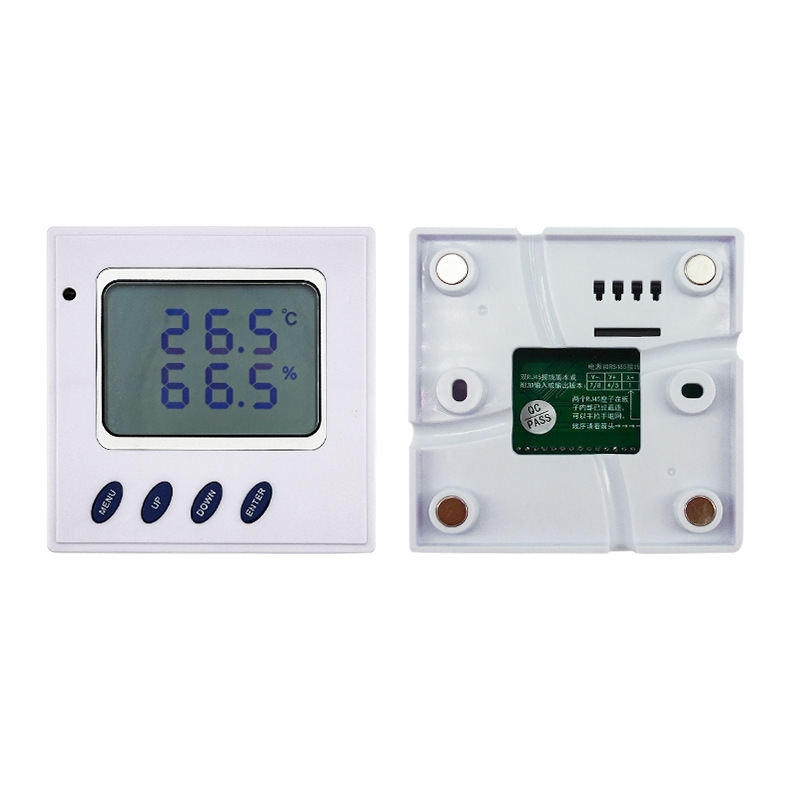 Yundier RS485 温度および湿度トランスミッター 工業用グレードの高精度 LCD ディスプレイ 温室 コールドチェーン 研究所 工場|undefined