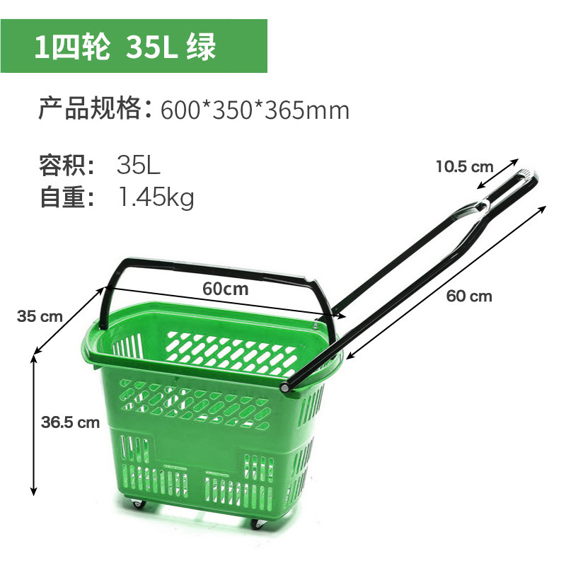 Fabricante Zhao Yiming cesta de compras supermercado gran marco de compras fondo hueco cesta de plástico image 63