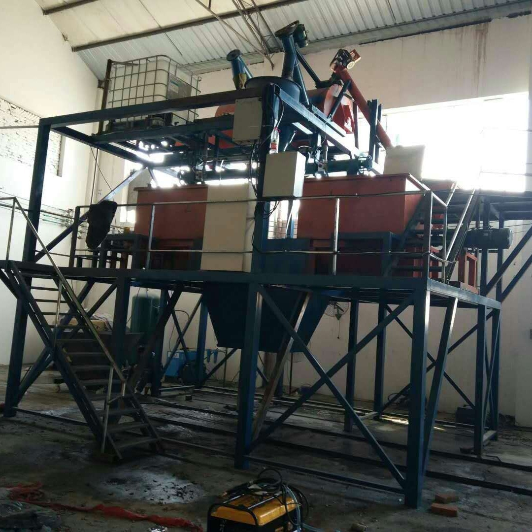 【宏达机械厂】 全自动匀质板生产线 河北一体板切割设备精工产品