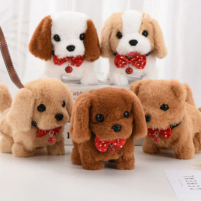 Electric Puppy Electric Toys Small dogs Walk Simulation 31 girl Plush a doll Teddy