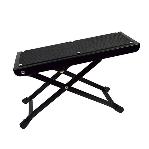 Folk and ancient guitar pedal, multi-level adjustable folding guitar footstool, liftable anti-slip surface guitar pedal