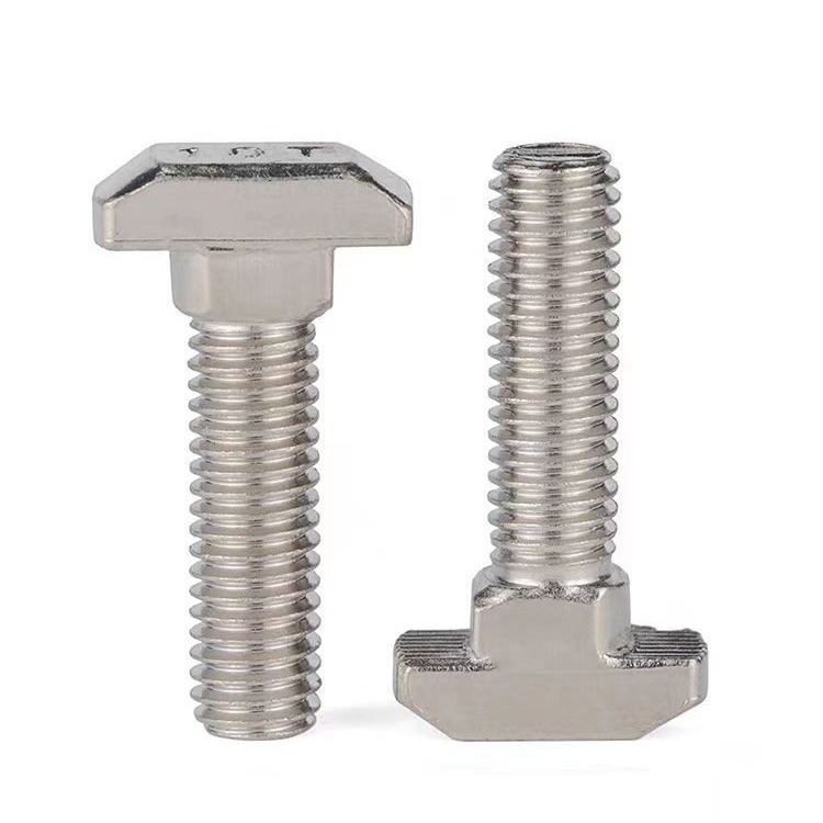 European standard T-shaped screw multi material T-shaped ship bolt M5M6M8 20/30/40/45 T-shaped screw