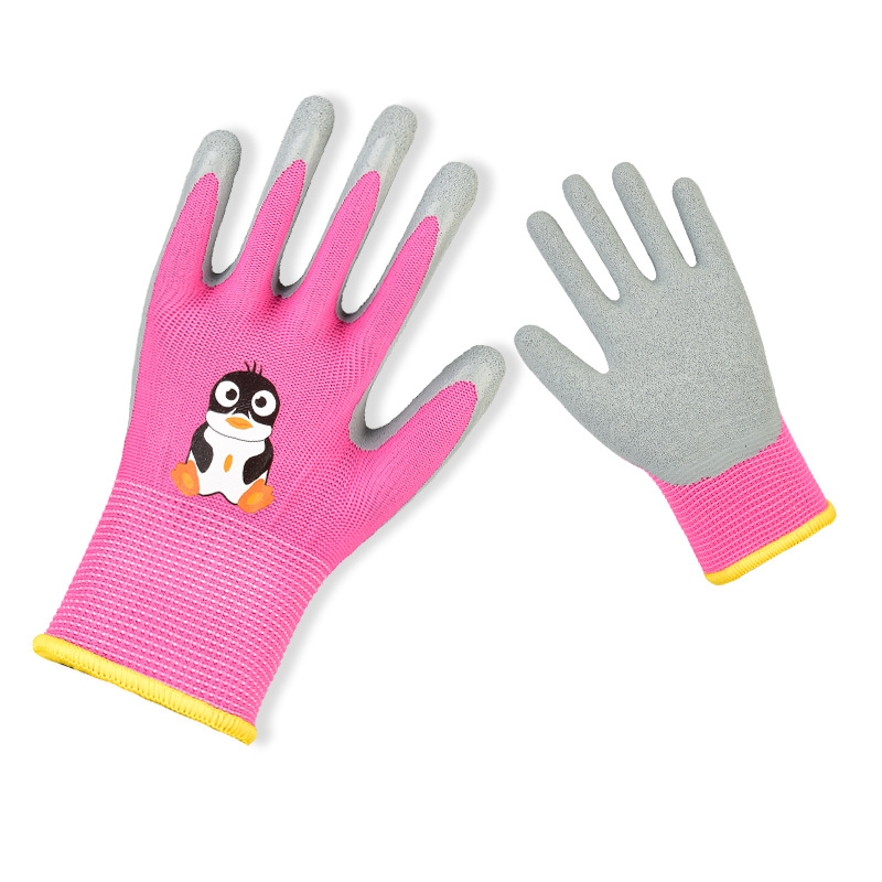 Guantes de protección laboral para niños jardinería de jardín recogiendo anti-desgarro coger el mar niños estudiantes guantes de protección laboral al aire libre
