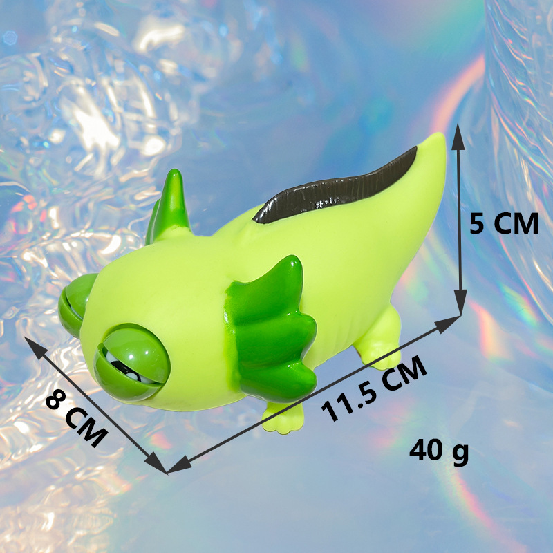 새로운 도롱뇽-그린