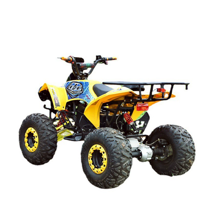 Электрический ATV электрический пляжный автомобиль внедорожник все-снег пляжный автомобиль четырехколёсный мотоцикл 110cc