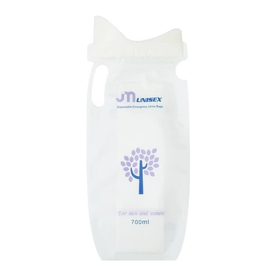 urination device, portable urine bag: On-board emergency urine bag